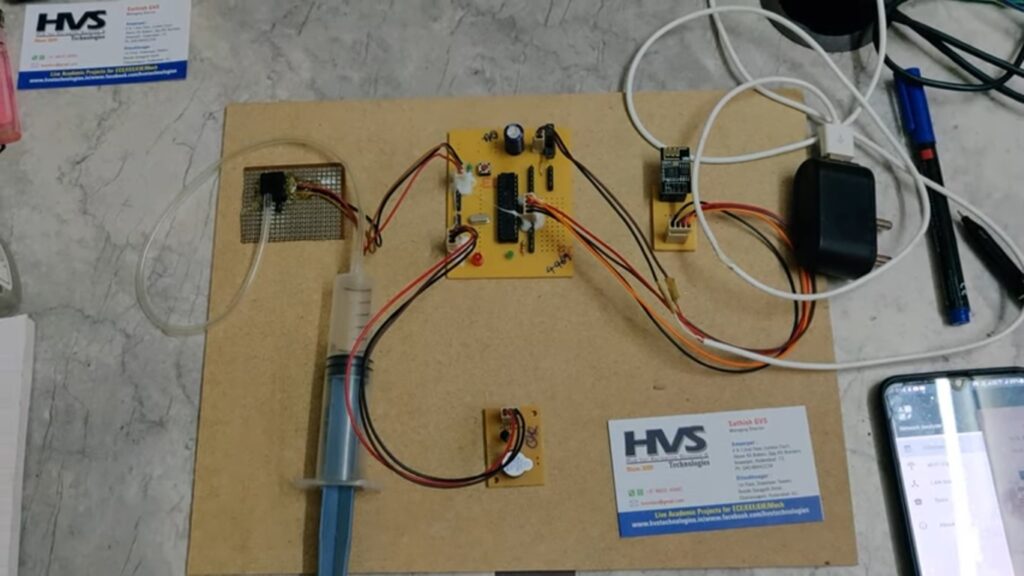 HVS-1690. IOT Based Low Tire Pressure Alerting System