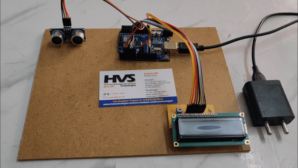 HVS-1092. Ultrasonic distance finder