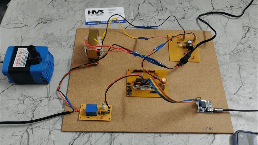 HVS-1377. Design of ultra low cost cell phone based embedded system for irrigation