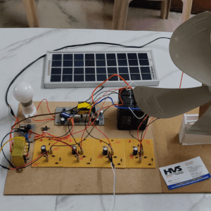 HVS-656. Hybrid Power Generation using Solar, Wind and Piezo