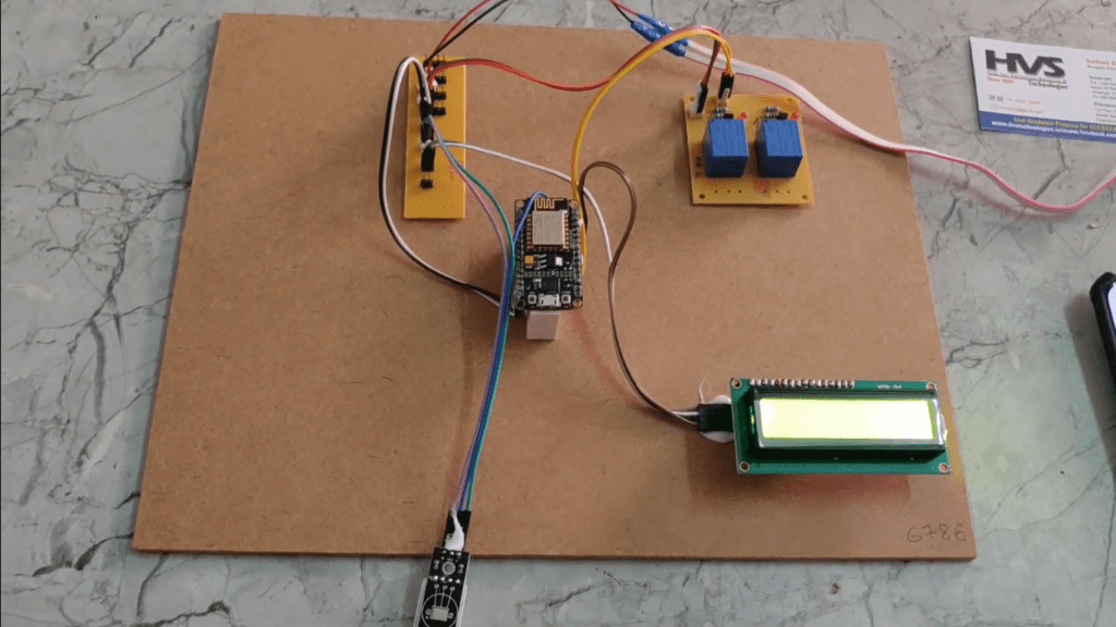 HVS-4515--Smart Greenhouse Monitoring and Controlling based on NodeMCU