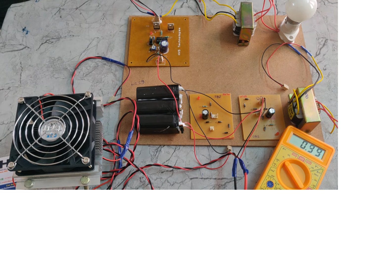 HVS-4226.GENERATION OF ELECTRICITY BY WASTE MATERIALS FOR AC LOAD