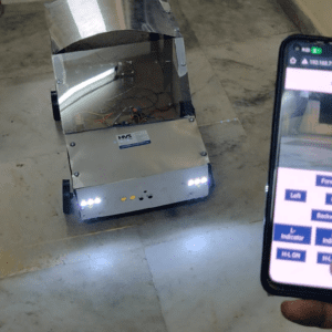 HVS-4511.Fabrication of Android Controlled robotic car 🚗 using ESP32CAM