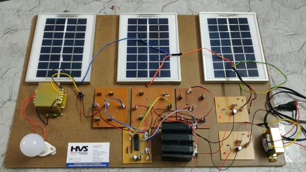 HVS-3199. Solar powered Multi-Level Inverter - 7 Level Inverter using PIC Microcontroller