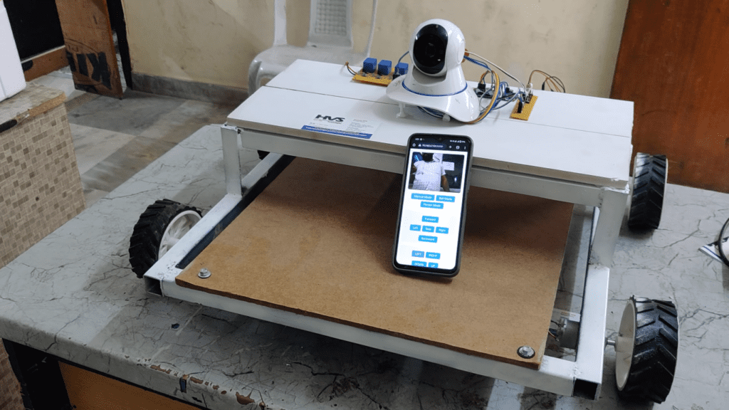 HVS-4519.Cricket Filming Robot Ball Tracking and Human Tracking, 360 degree Camera