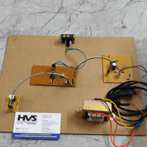 HVS-4524--SMART ALARM USING MOTION SENSOR USING LM358 COMPARATOR