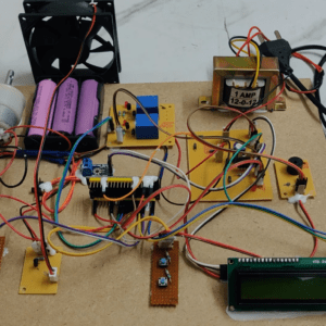 HVS-2770.IoT battery management system with charge monitoring and fire 🔥 protection using ESP32