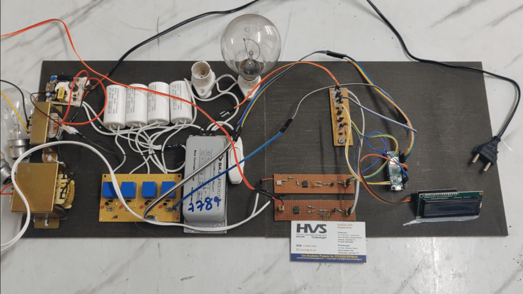 HVS-2771.IoT based automatic power factor correction with Realtime Carbon Footprint Estimation