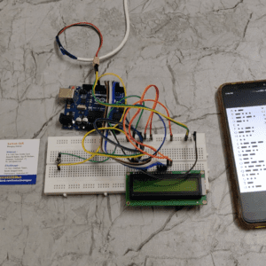 HVS-4303. Morse CodeCommunication using Arduino Through LCD Display.