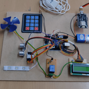 HVS-3122. IOT Restaurant with Blynk Notifications and Light and Fan Controlling.