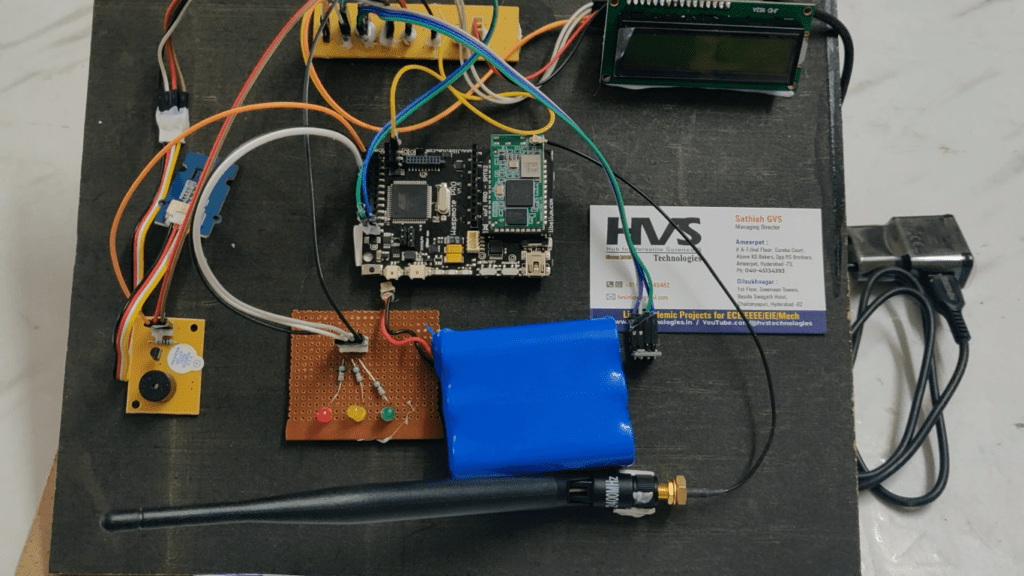 HVS-2791.Energy Efficient Realtime Outdoor Air Quality Monitoring System Using Waspmote Pro Board, SGP30