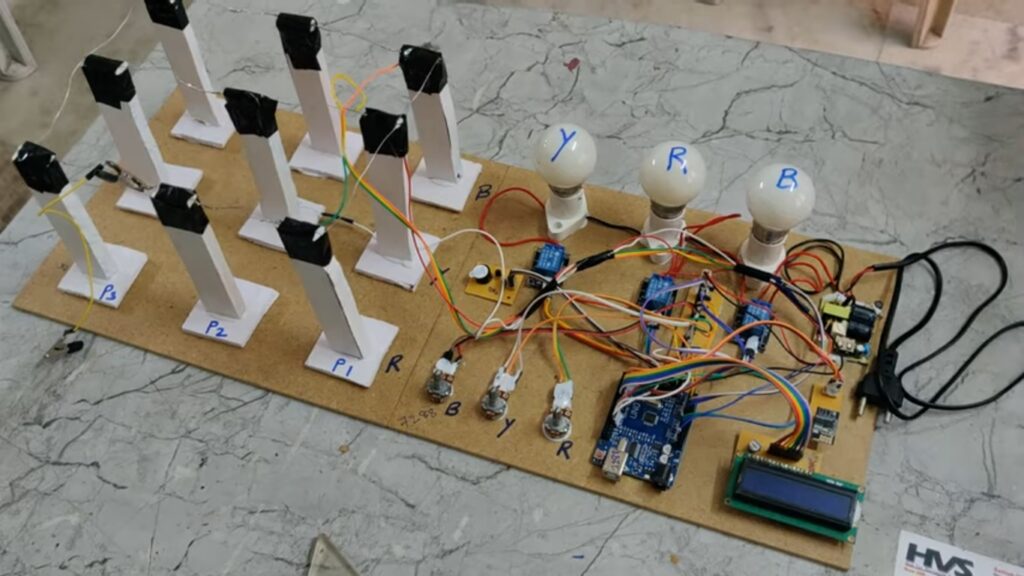 HVS-3198. IoT transmission line fault detection using Arduino with Twilio SMS Alerts