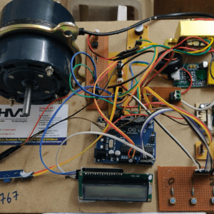 HVS-2857.IoT based Monitoring and Speed control of single phase AC Induction motor - Blynk, Thingspeak, Email