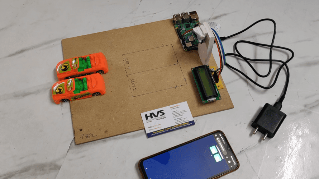 HVS-2867.IoT integrated Realtime Car parking system using image processing