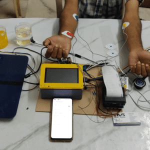 HVS-2864.Healthy Pi - Max30102, GSR, Respiration, Digital Stethoscope, Urine Testing, ECG, EMG, Mq135, BME280