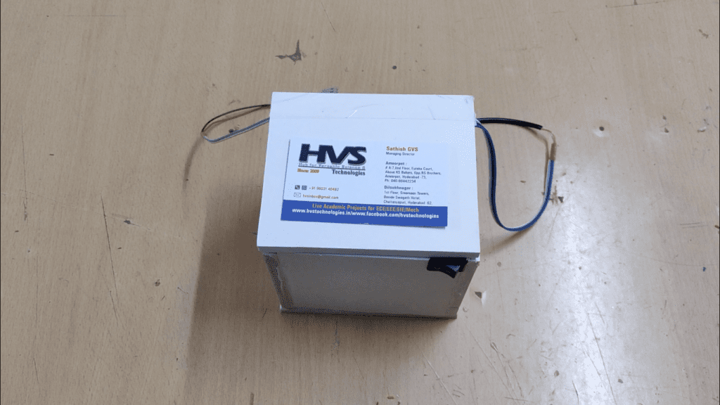 HVS-3404. Mini UPS for WiFi Router using Li-ion Batteries