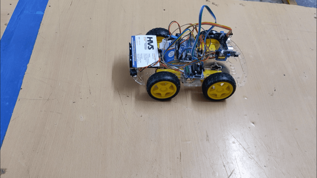 HVS-3401. Arduino Human FollowingObject Following Car