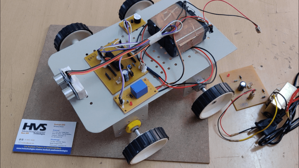 HVS-3398. Automatic Emergency braking system using SR04