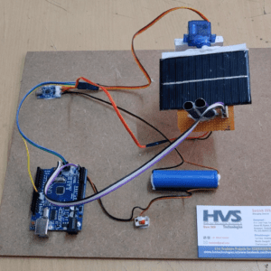 HVS-3397. Solar Tracking system using Arduino UNO, Servo and LDR