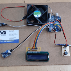HVS-3383. Air Quality Monitoring and Alerting using Arduino UNO - CO and Nitrogen