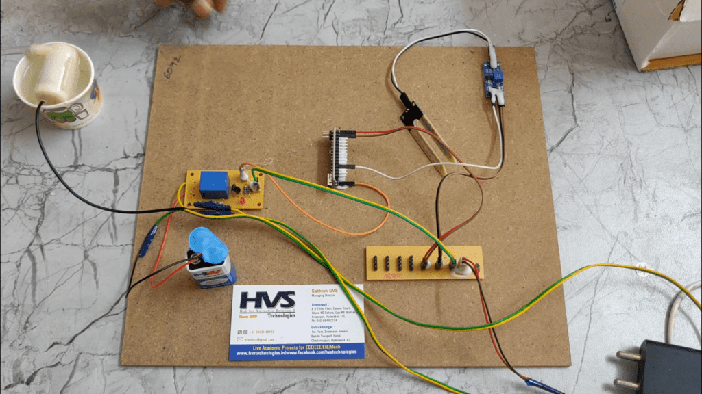 HVS-3381. Automatic irrigation using Arduino Nano and soilmoisture sensor
