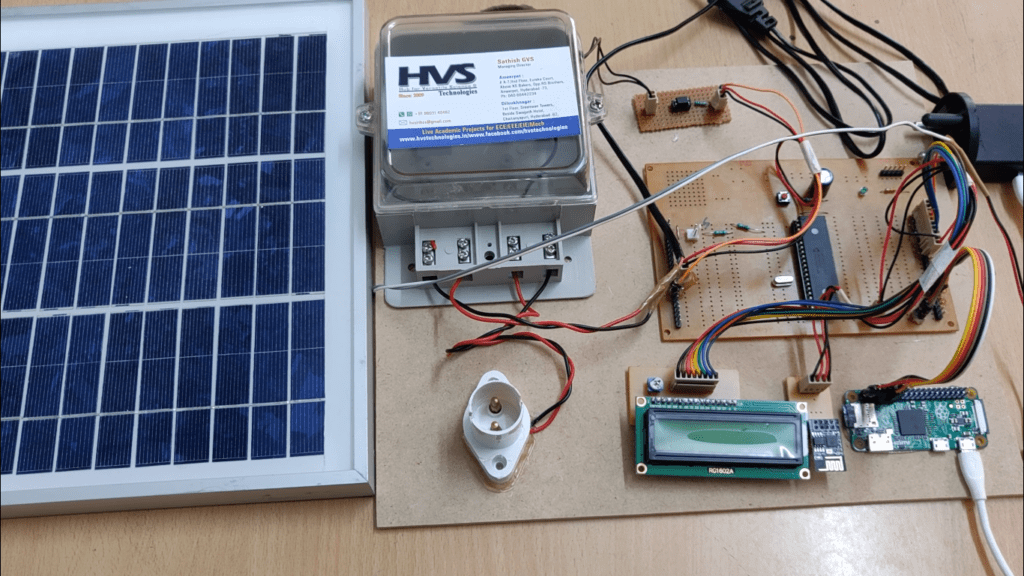 HVS-3170. Power monitoring using Raspberry pi on Thingspeak.