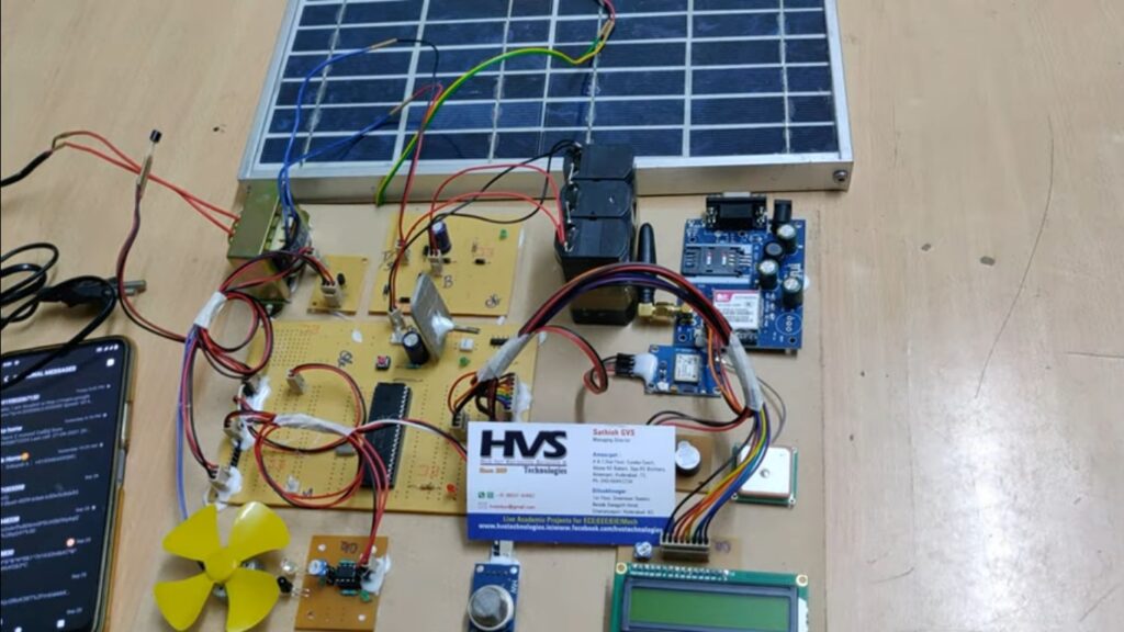 HVS-3147. Fabrication of Solar Powered Air Pollution and Speed Detection for Vehicle.