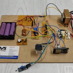 HVS-4622. Battery Management System (BMS) and SOC for Electrical Vehicle using ESP32 and OLED