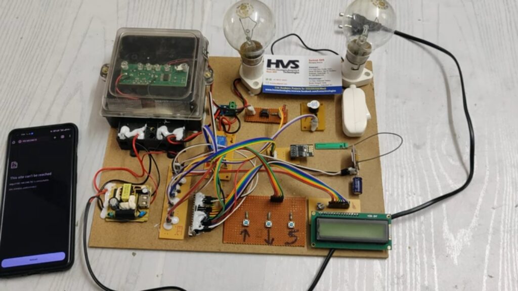 HVS-4619. IoT Smart Energy Meter Monitoring with Theft Detection