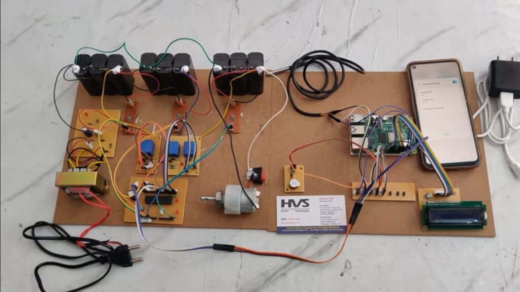 HVS-4647. Smart BMS #Active cell balancing #Battery Life Estimation #Raspberry Pi 4 #SOC #SOH