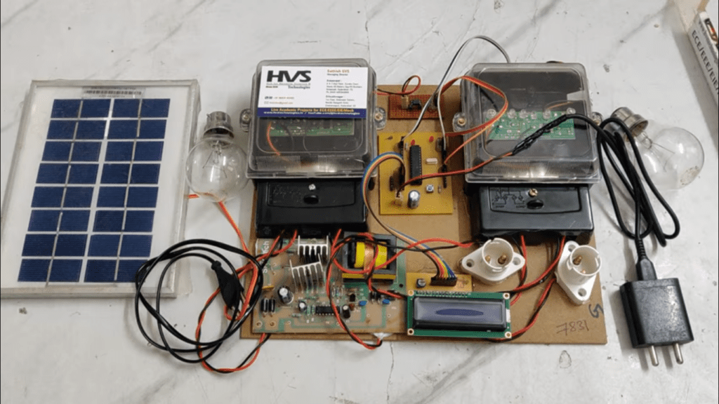 HVS-1895. Grid connected energy storage system to profit from net-metering and variable rate electricity.
