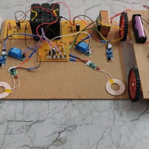 HVS-4639. Solar Wireless Electric Vehicle Charging Station with Battery Management System