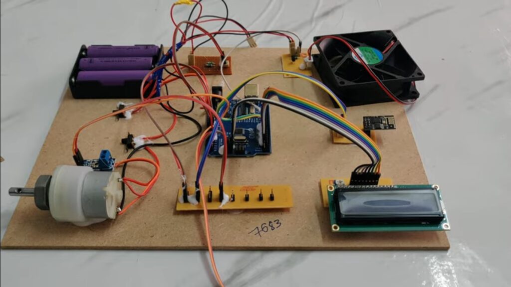 HVS-4648. IOT Based Battery Monitoring and Controlling System for EV