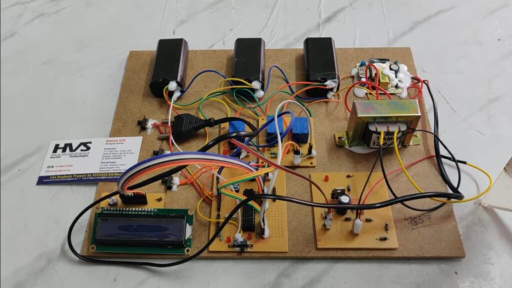 HVS-4633. Battery Management System with Active Cell Balancing using PIC Microcontroller