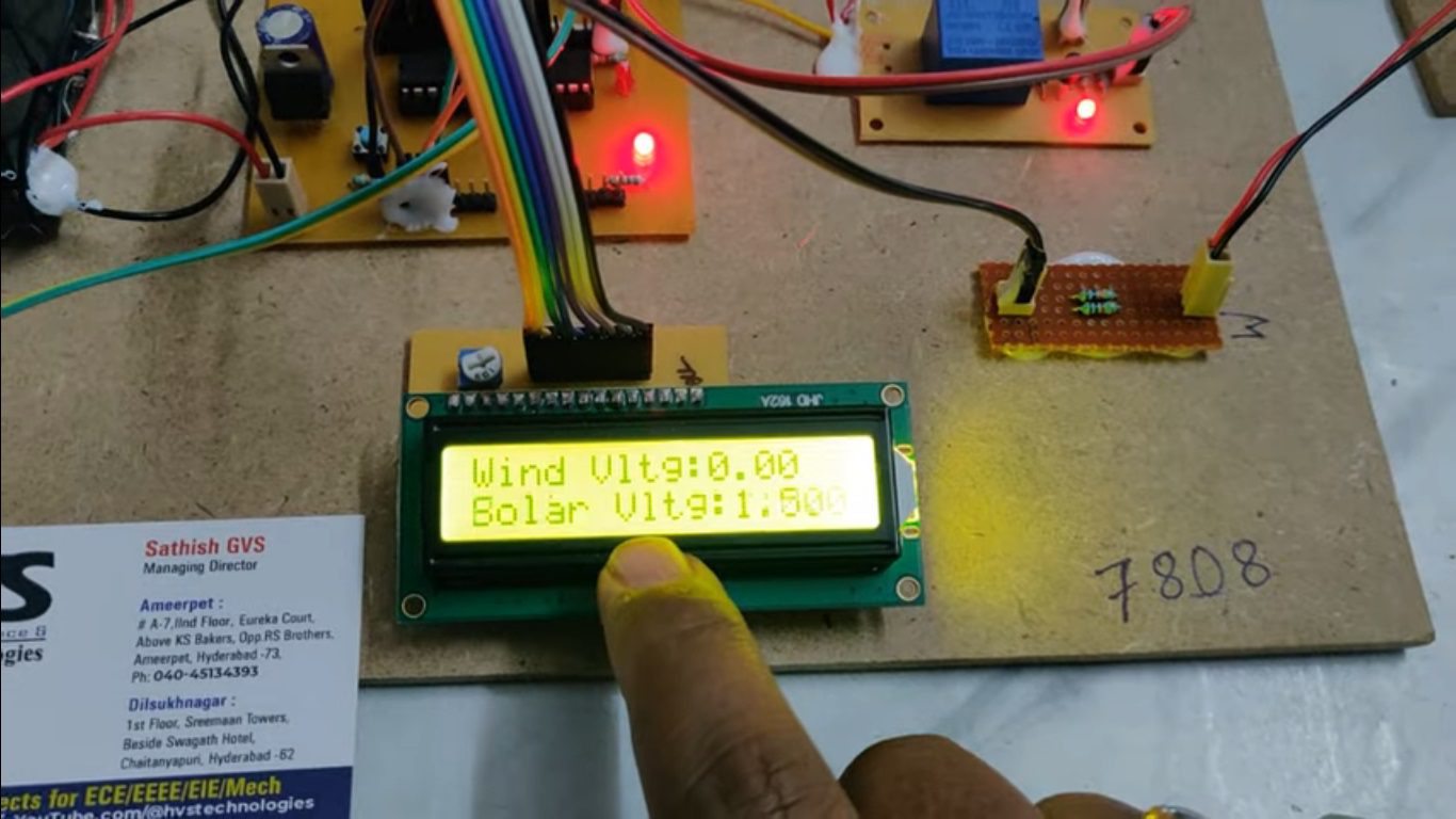 HVS-4634. Energy Management System for Small Scale Hybrid Wind Solar Battery based Micro Grid