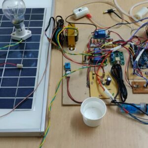 HVS-4643. Solar Hydroponics with Battery Management System and Thingspeak data logger
