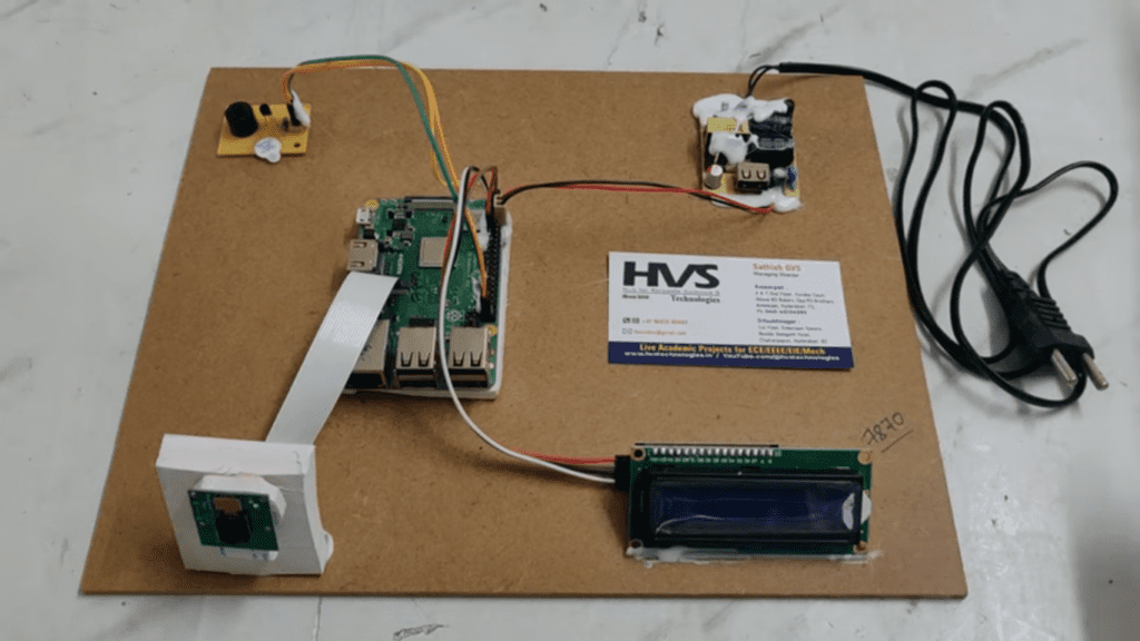 HVS-4669. Anemia Detection using AI and Eye Conjunctiva on Raspberry pi.