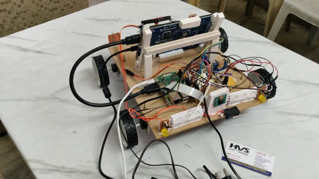 HVS-4675. Automotive Glare Suppression and Night Vision Assistance with Automatic Indicators & accident Alerts