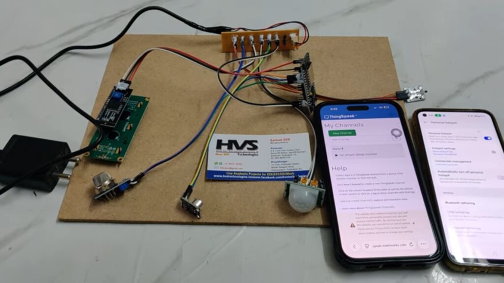 HVS-4679. IoT based Smart Sleep Tracker