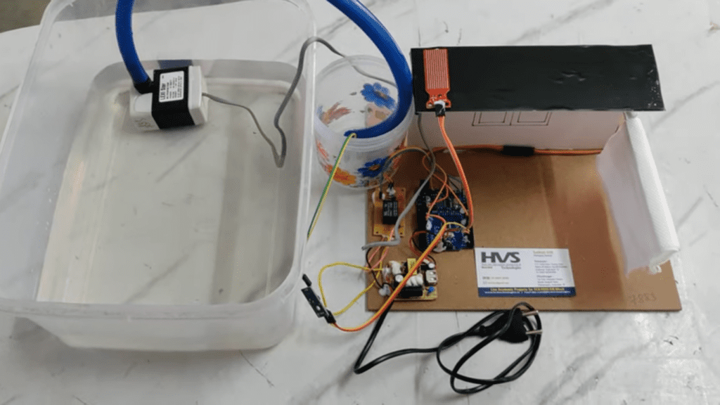 HVS-4670. RainSense Cloth Dryer and SoilSmart Irrigation System