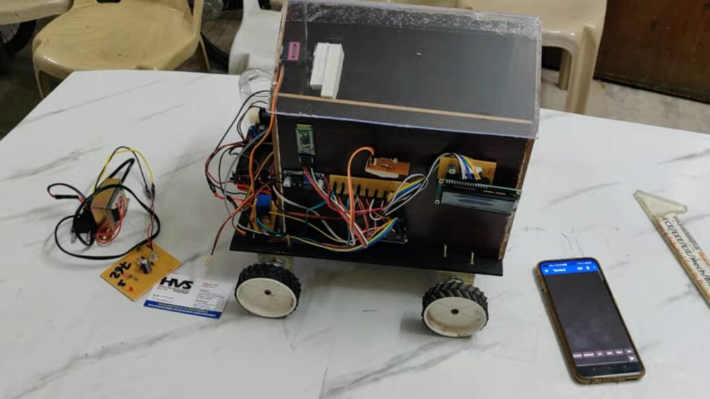 HVS-4684. Robotic Sensing and Controlling of Green House