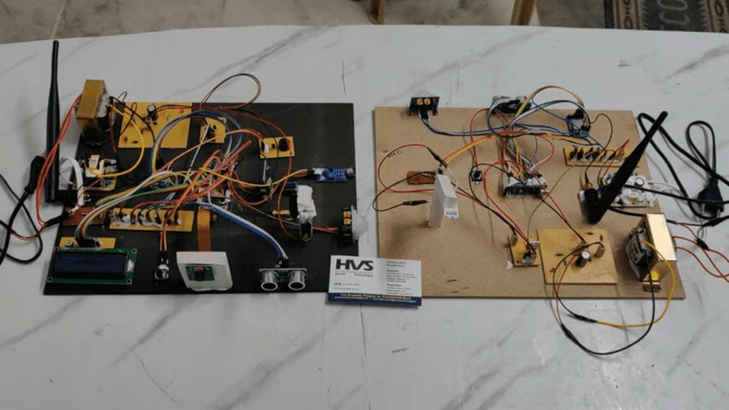 HVS-4672. Smart street Lighting with pedestrian detection for women safety using LoRa