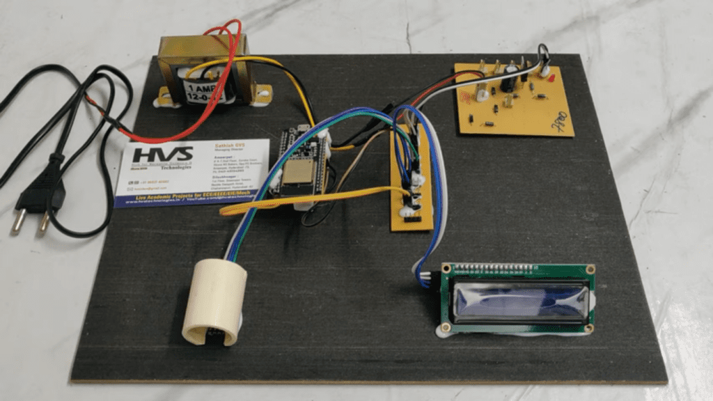 HVS-4678. IoT Non-Invasive Haemoglobin and Glucometer using ESP32.