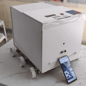 HVS-4657. RC Delivery Robot with Theft Detection for Food & Ecommerce  using ESP32CAM