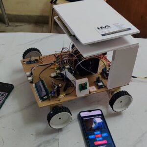 HVS-4656. Social delivery Robot using Raspberry pi with Rain Protection