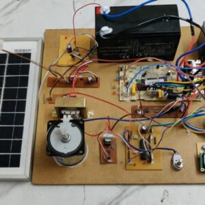 HVS-4804. Solar photovoltaic Integrated Sensor less PMSM Driven Three-wheeler Electric vehicle with Thingspeak.