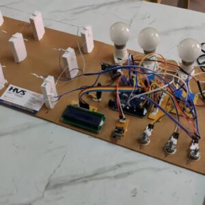 HVS-4806. IoT and GSM Transmission Line Fault detection using Arduino with webpage monitoring and SMS Alerts.