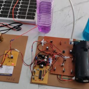 HVS-4808. BLDC Motor driver solar PV array fed water pumping System Employing Zeta converter 12v DC to 24 DC.