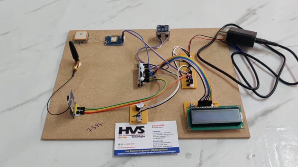 HVS-4701. Smart Helmet with Crash Detection and Emergency Alert