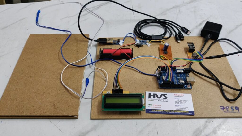 HVS-4813. IoT Advanced Foot Power Generation with Steps Count and Voltage Monitoring